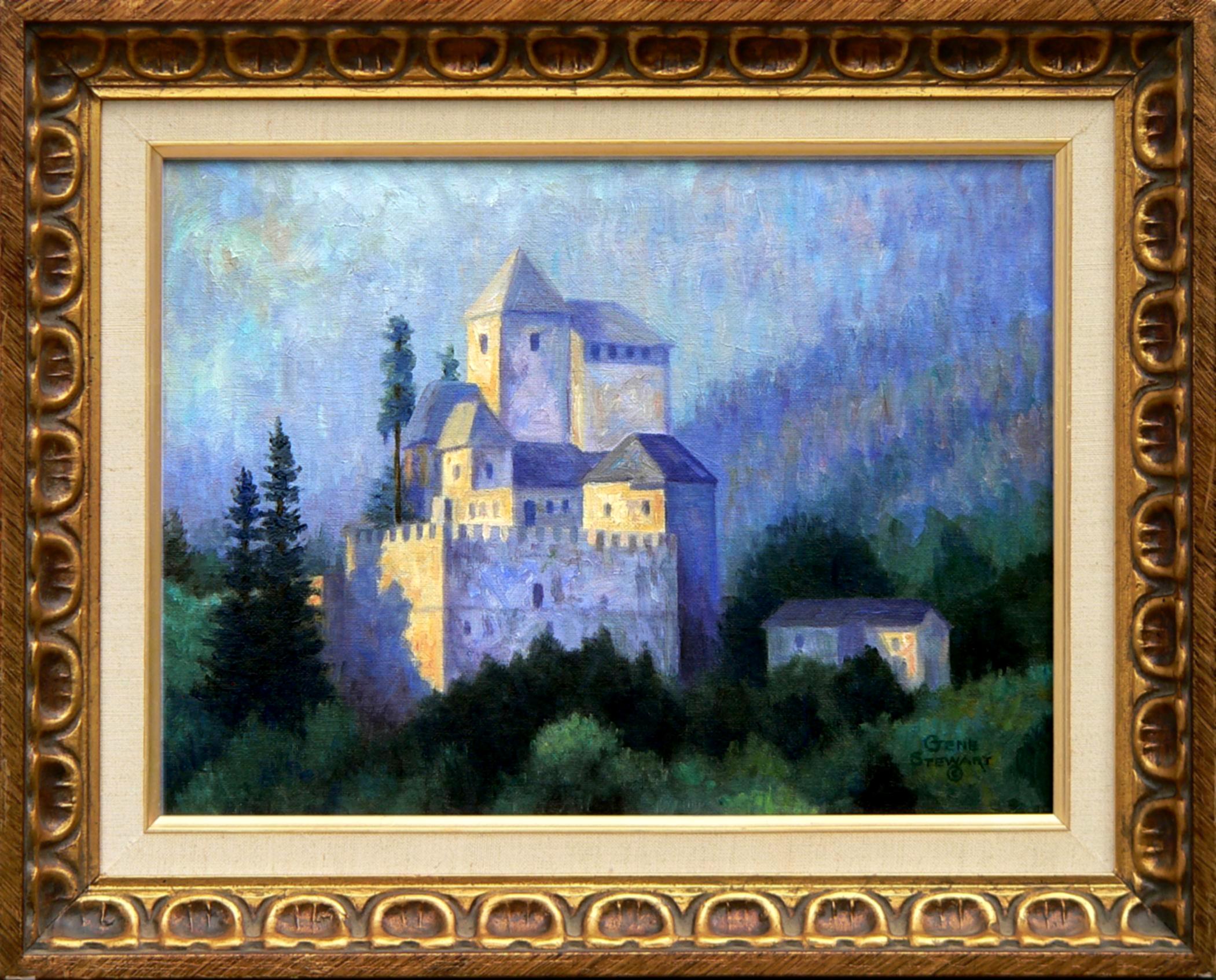 "French Castle"  oil painting