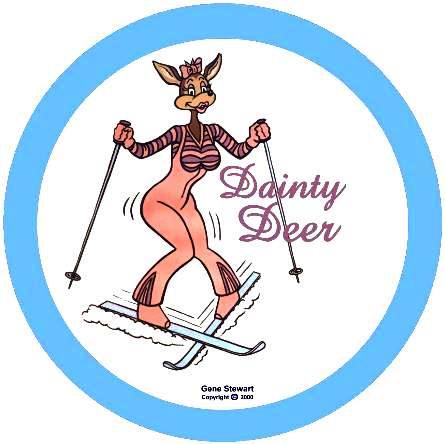 "Dainty Deer",  T-Shirt design