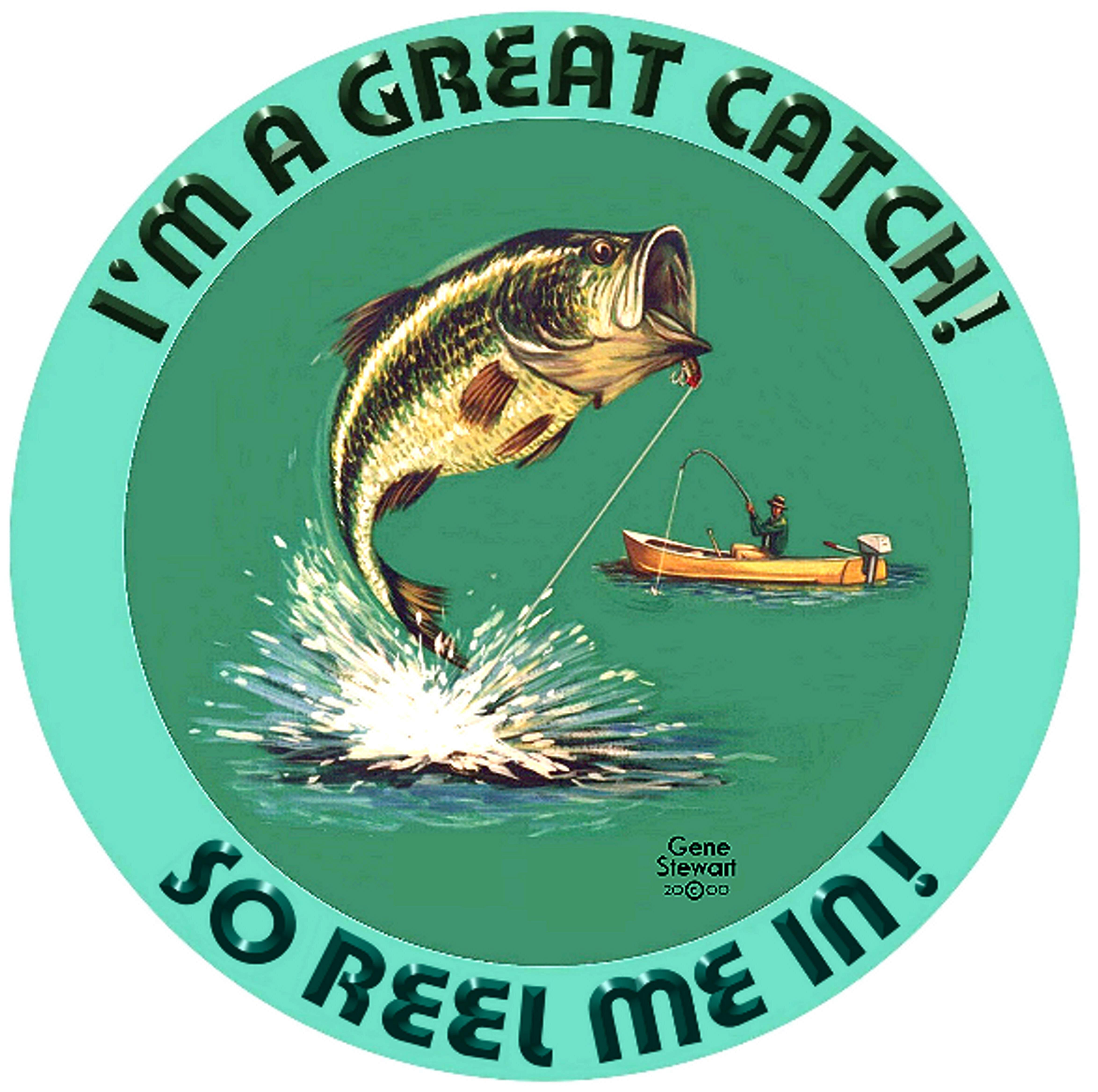 "A Great Catch", T-Shirt design